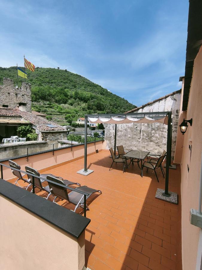 Modern Flat With Panoramic Terrace In Zuccarelloアパートメント エクステリア 写真